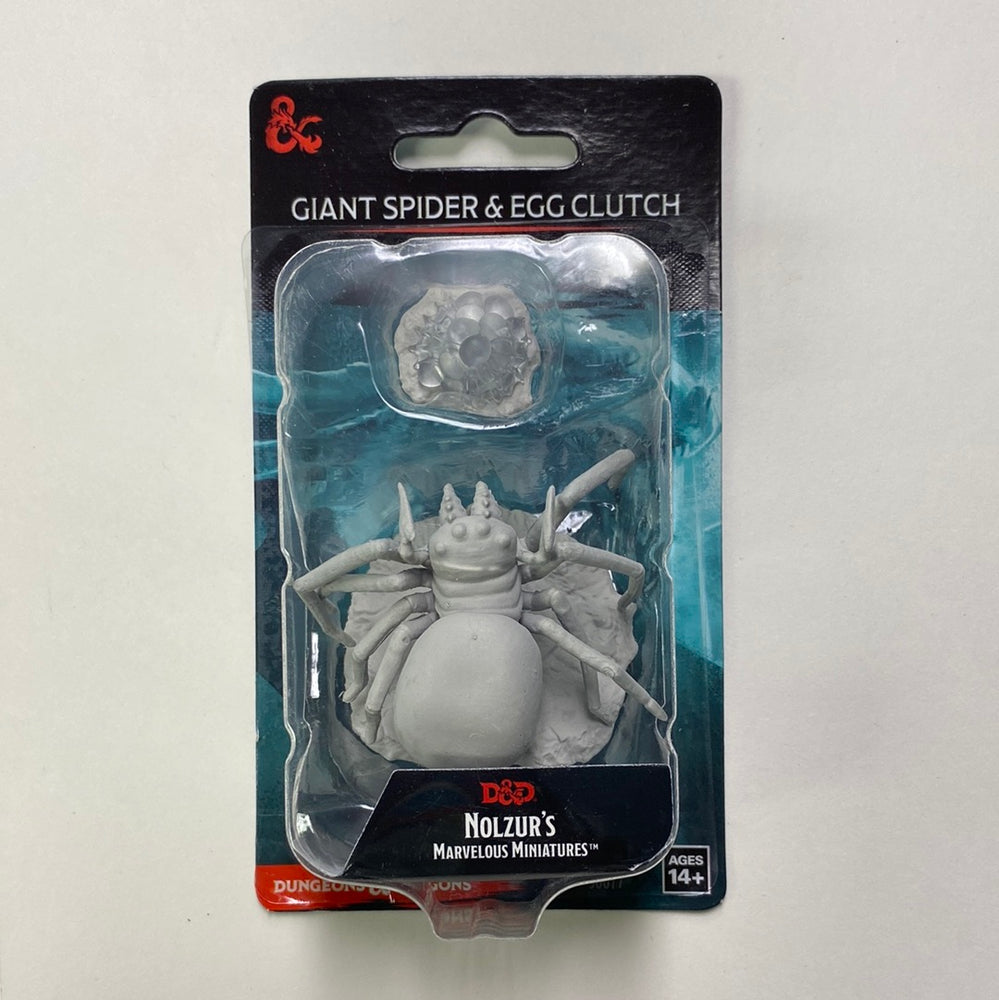 Nolzur’s Marvelous Miniatures: Giant Spider & Egg Clutch