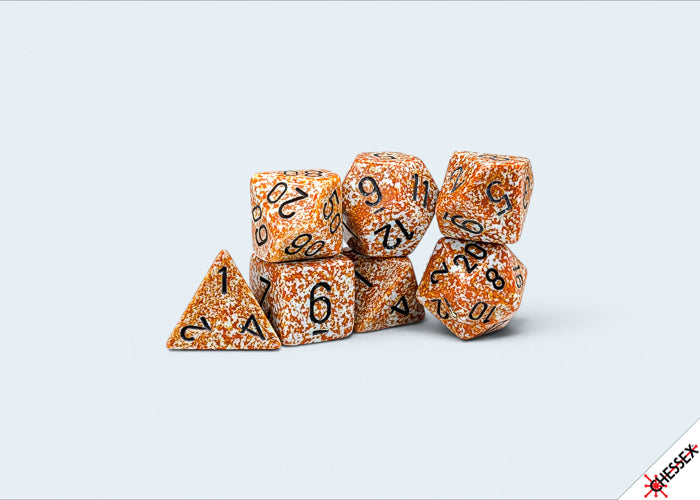 Chessex: Speckled Rust Polyhedral 7-Die Set