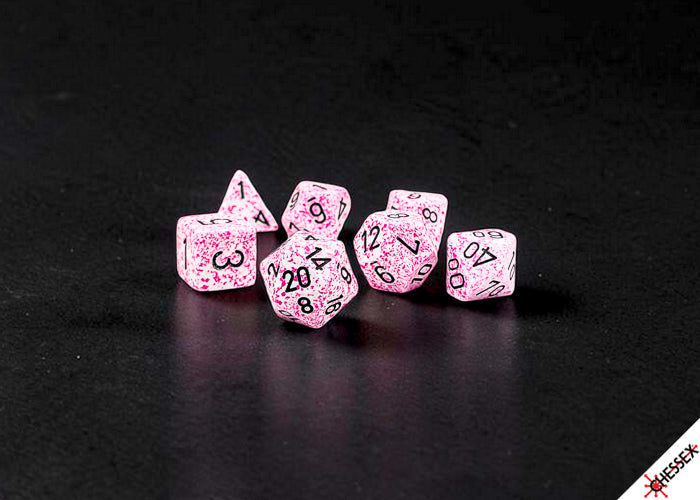 Chessex: Speckled Pink Polyhedral 7-Die Set
