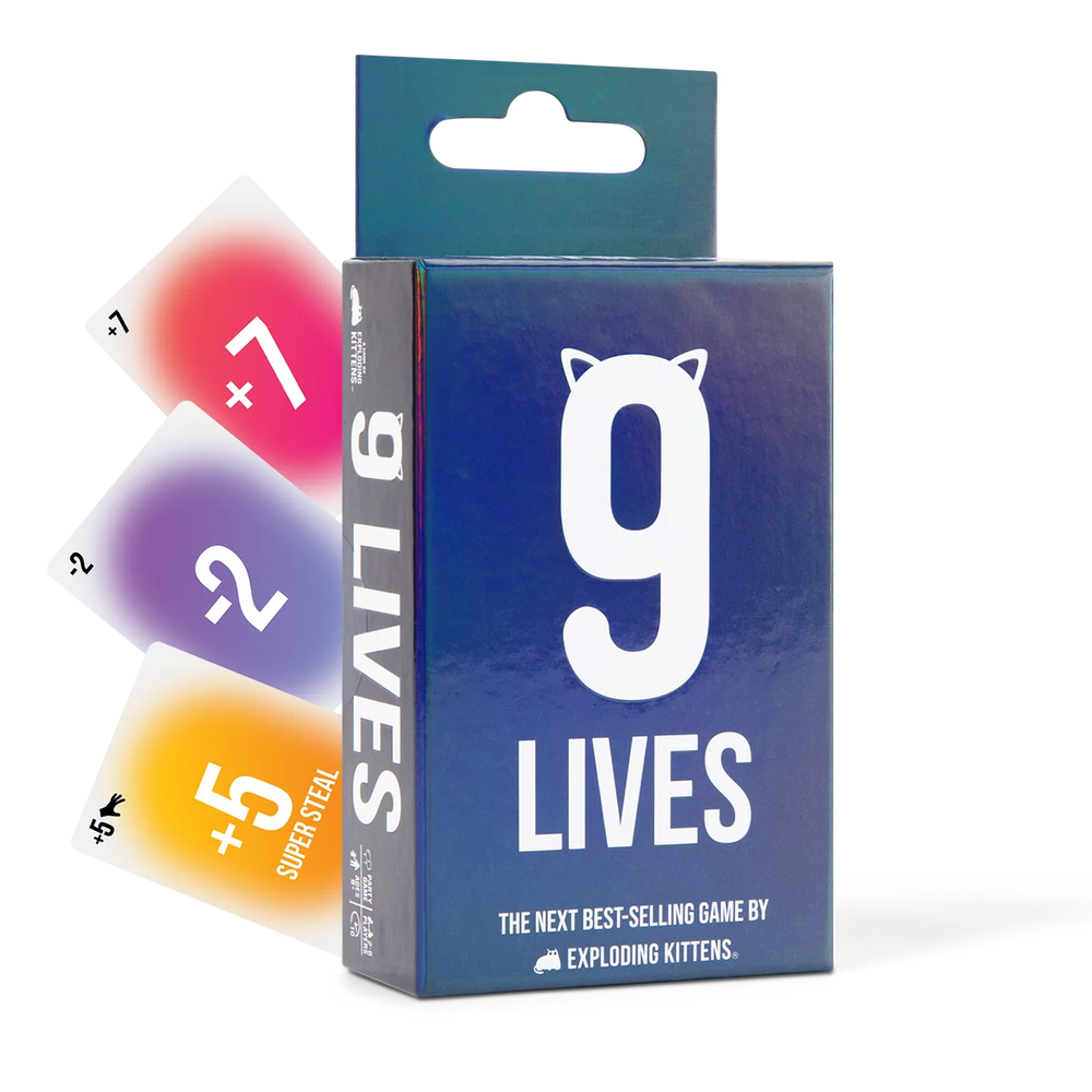 9 Lives: The Next Best-Selling Game by Exploding Kittens