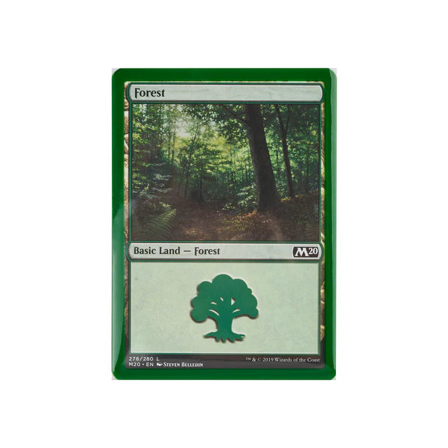 Arcane Fortress: Synergy Bordered Inner Sleeves - Green Grove (105 ct)
