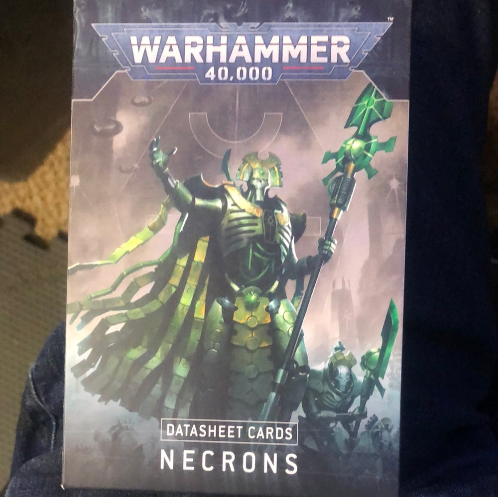 Warhammer 40,000: Necrons - Datasheet Cards