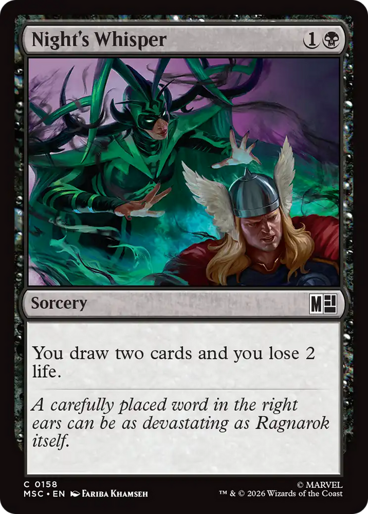 Night's Whisper [Marvel Super Heroes Commander]