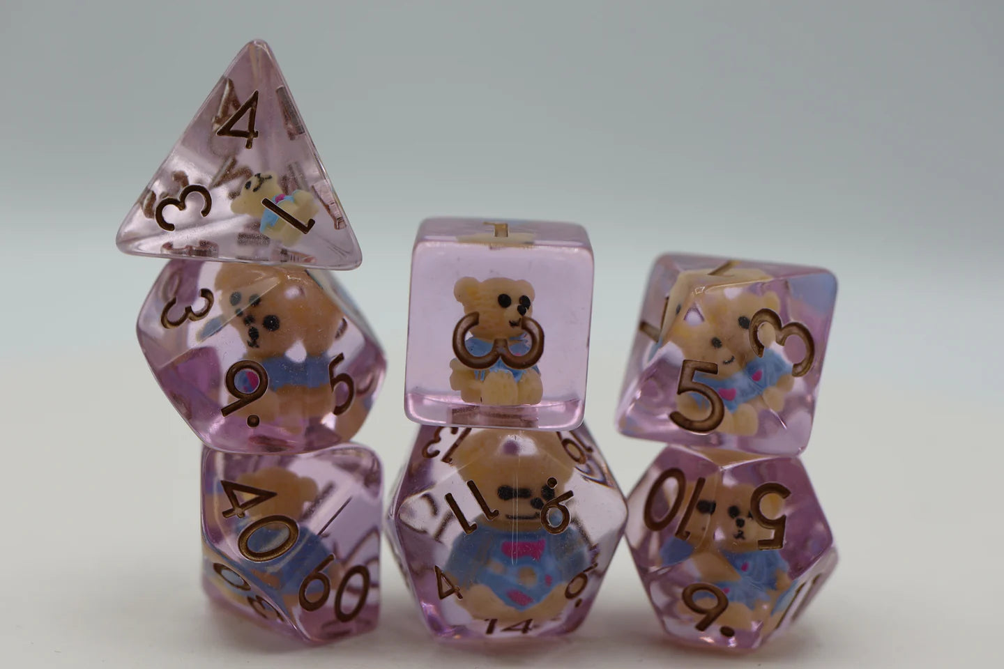 Foam Brain Dice: Teddy Bear