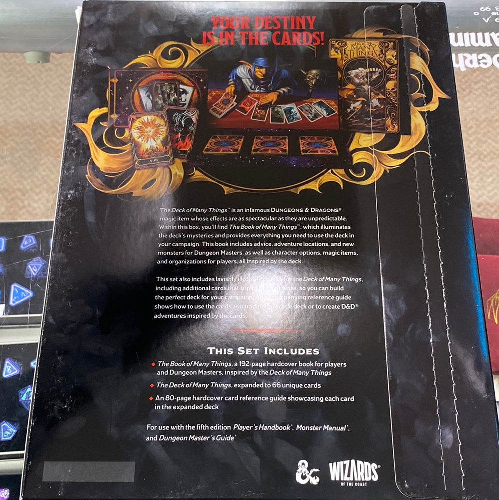 The Deck of Many Things: Alternative Hard Cover