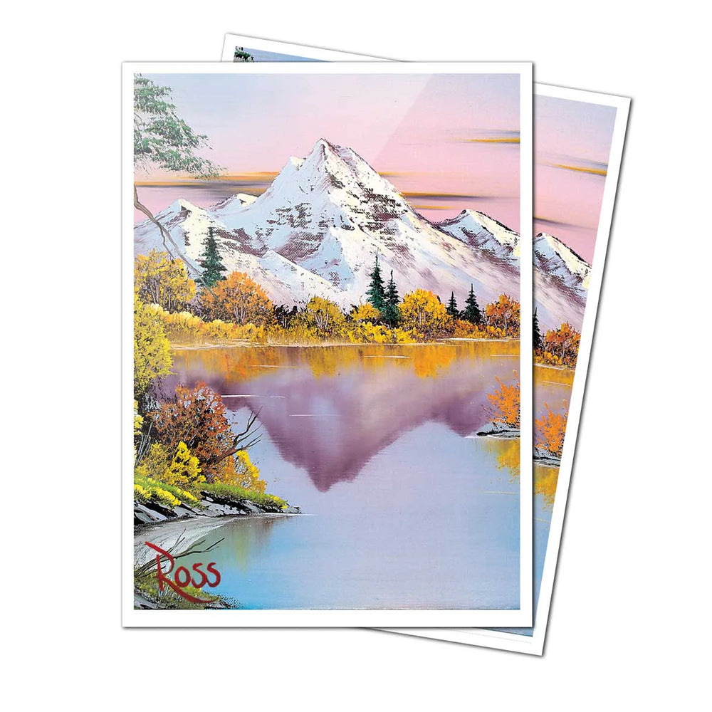 Ultra Pro: Bob Ross - Mountain Lake Card Sleeves (105 Ct)