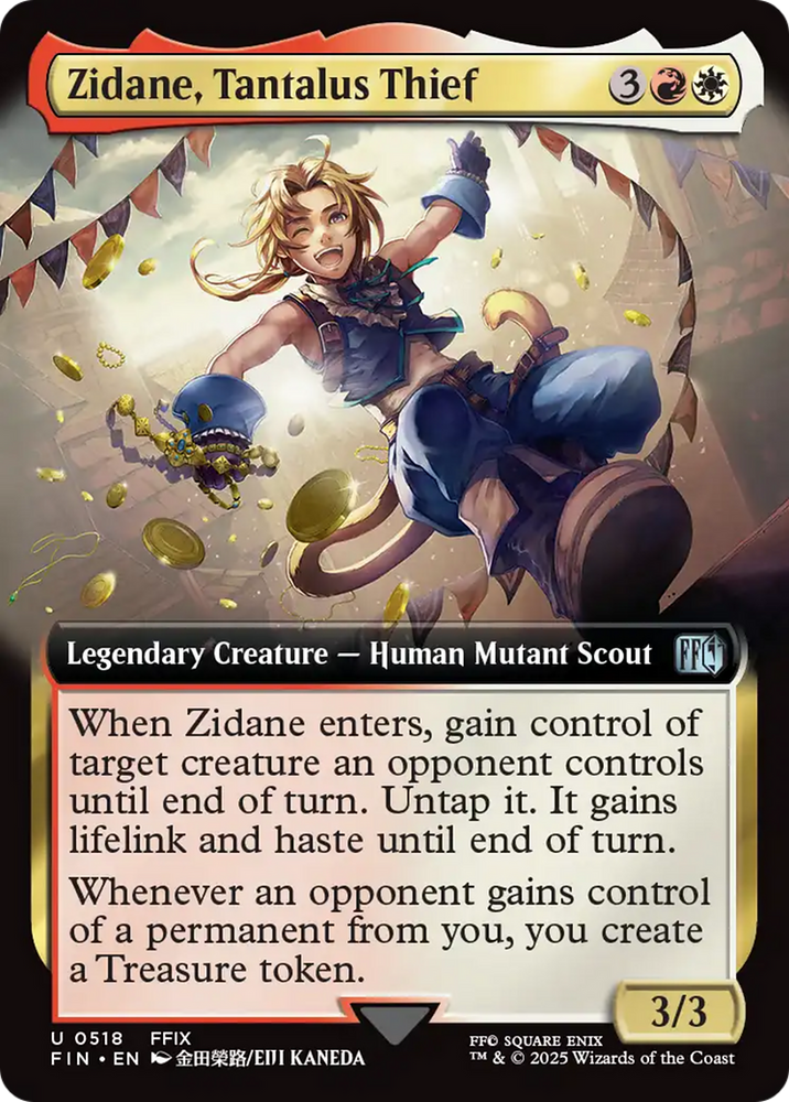 Zidane, Tantalus Thief (Extended Art) [FINAL FANTASY]