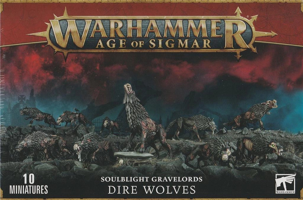 Warhammer Age of Sigmar: Soulblight Gravelords - Dire Wolves