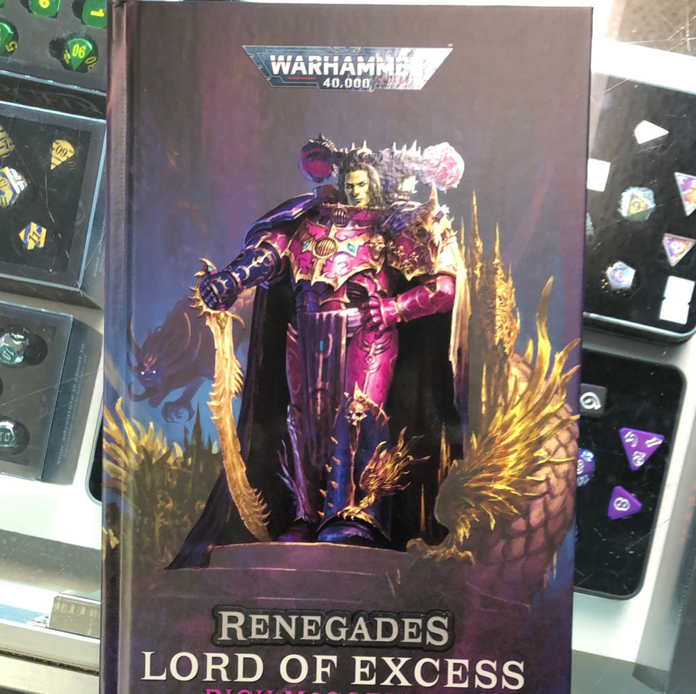Warhammer Book: Renegades Lord of Excess