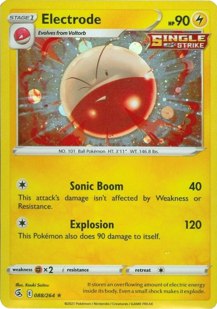 Electrode (088/264) (Cosmos Holo) [Sword & Shield: Fusion Strike]