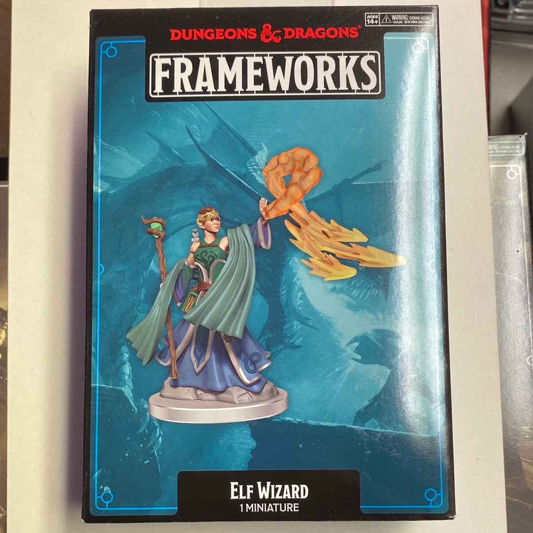 Elf Wizard — Frameworks Miniature