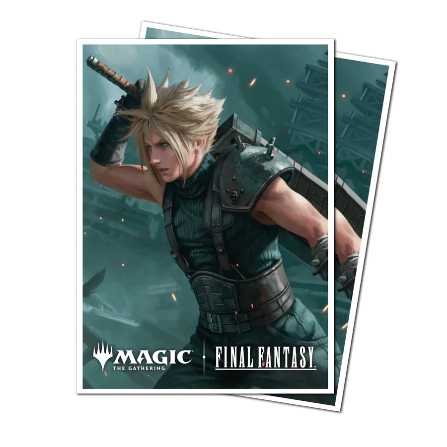 Ultra Pro: Apex Final Fantasy Deck Protector Sleeves - Cloud Strife