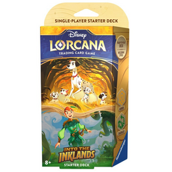 Disney Lorcana: Into the Inklands-- Starter Deck (Amber/Emerald)