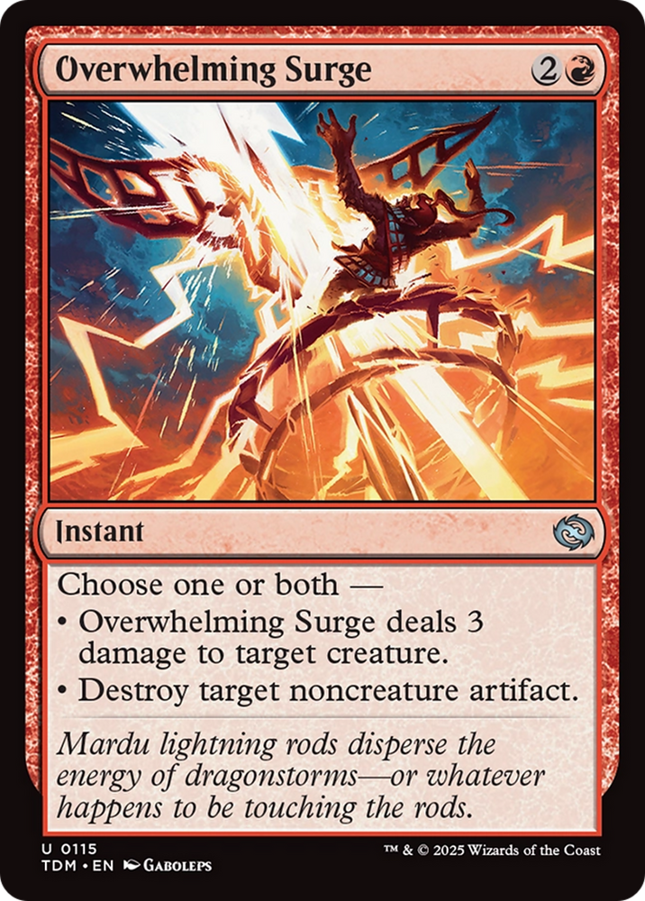 Overwhelming Surge [Tarkir: Dragonstorm]