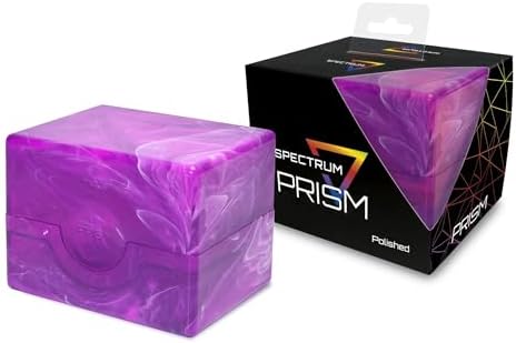 Spectrum Prism Deck Box: Charoite Purple