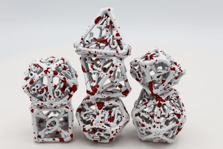 Foam Brain Dice: Hollow Blood Bones