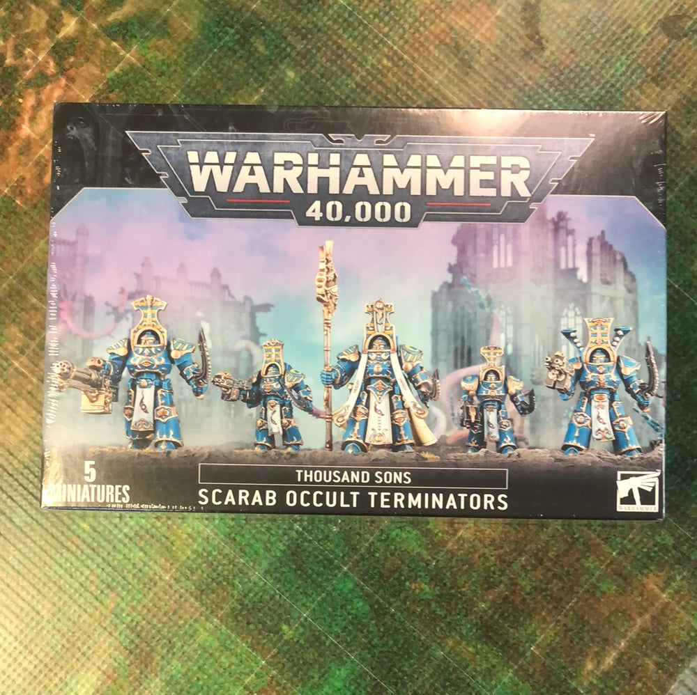 Warhammer 40,000: Thousand Sons - Scarab Occult Terminators