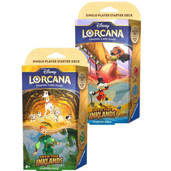 Disney Lorcana: Into the Inklands-- Starter Deck (Amber/Emerald)