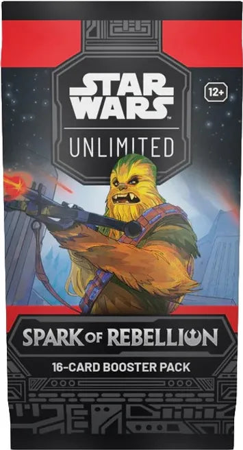 Star Wars Unimited: Spark of Rebellion booster pack