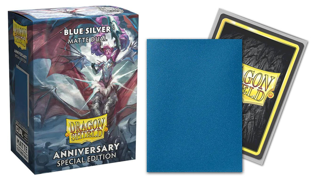 Dragon Shield: Anniversary Edition - Blue/Silver
