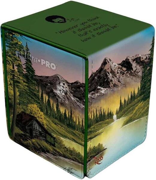 Ultra Pro: Bob Ross - Mountain Retreat Alcove Flip Deck Box