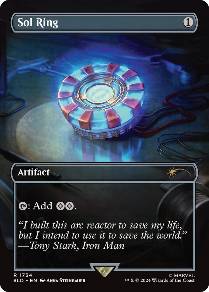 mtg cards to build a deck around Sol Ring (1734) (Rainbow Foil) [Secret Lair Drop Series]