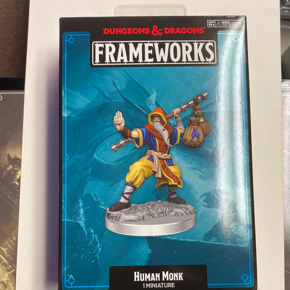 Human Monk — Frameworks Miniature