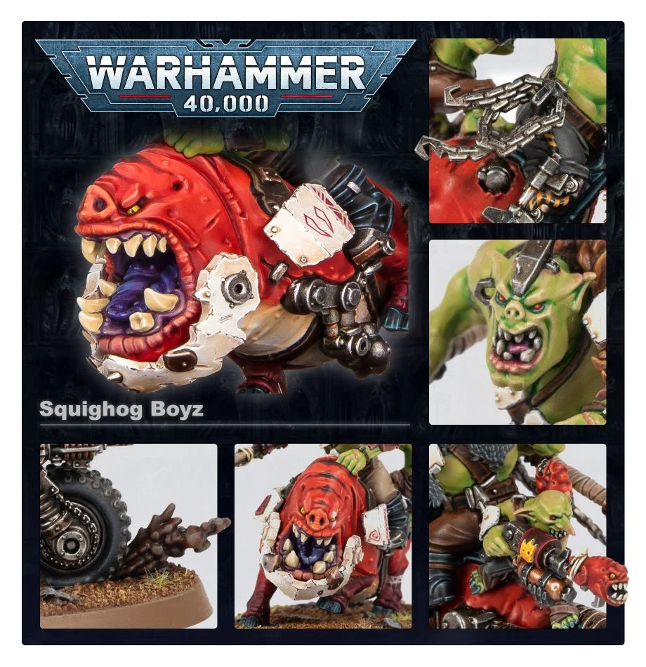 Orks—Squighog Boyz