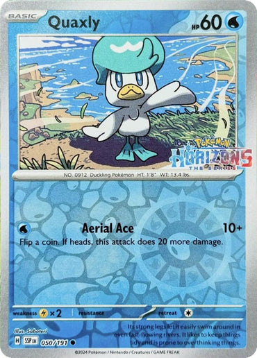 Quaxly (050/191) (Pokemon Horizons Stamp) [Miscellaneous Cards]