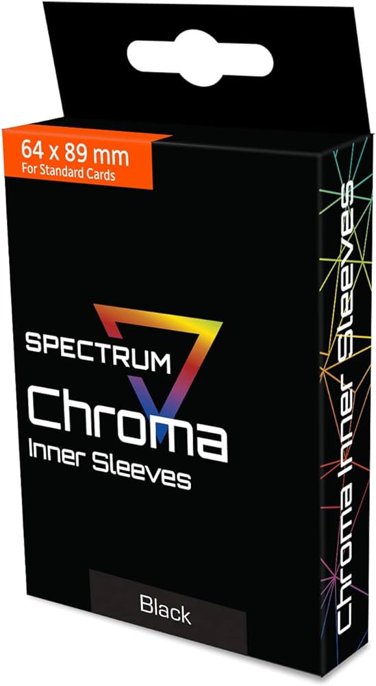 Chroma Inner Sleeves: Black