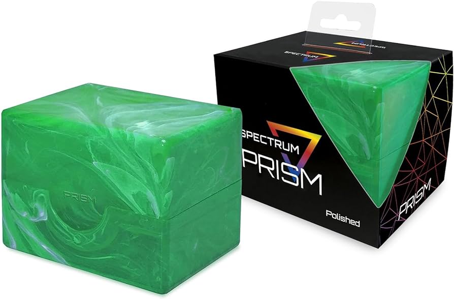 Spectrum Prism Deck Box: Jade Green