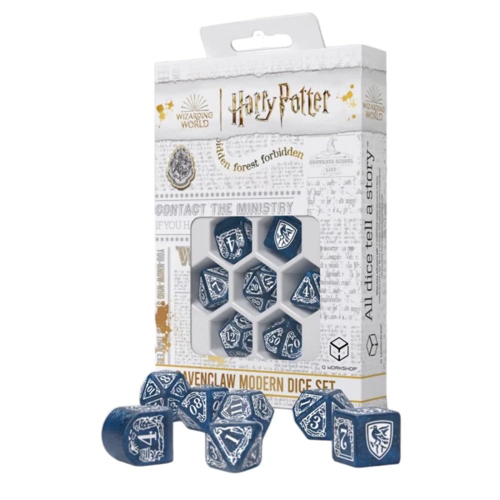 Harry Potter Ravenclaw Modern Dice Set