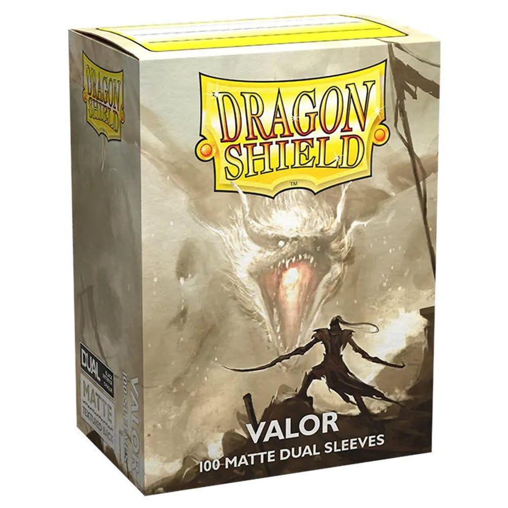 Dragon Shields (100) Matte Dual — Valor
