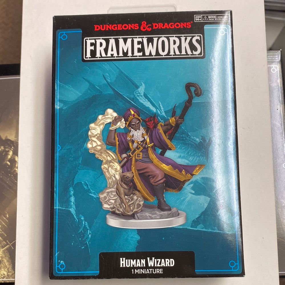 Human Wizard — Frameworks Miniature