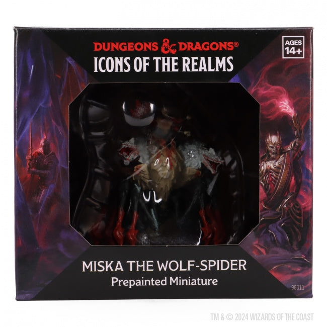 Miska The Wolf Spider ( Vecna: Eve of Ruin) D&D Icons of the Realms Minis