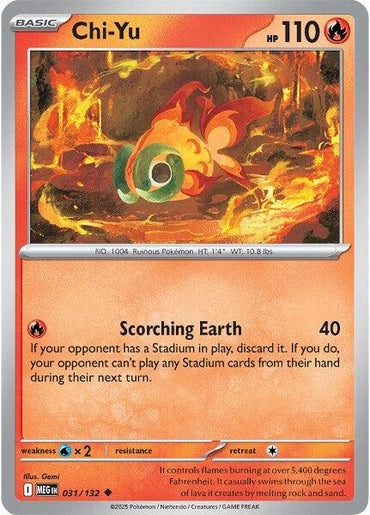 Chi-Yu (031/132) [Mega Evolution: Base Set]