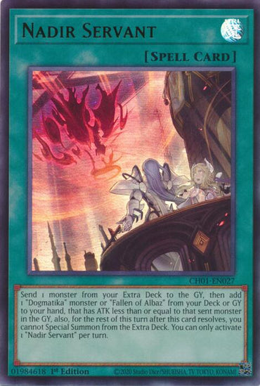 Nadir Servant [CH01-EN027] Ultra Rare