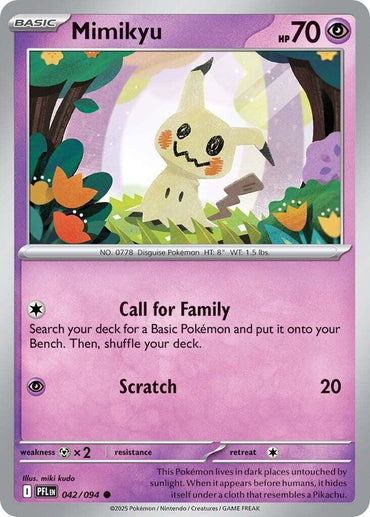 Mimikyu (042/094) [Mega Evolution: Phantasmal Flames]