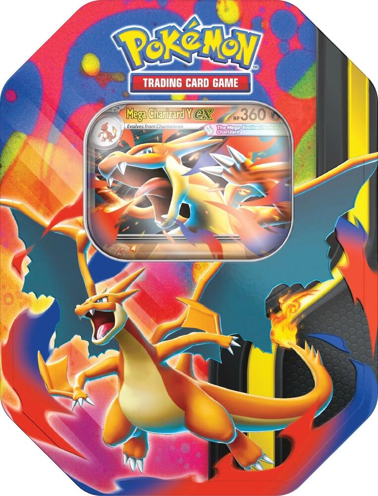Pokemon TCG: Mega Charizard Tin (Charizard Y)
