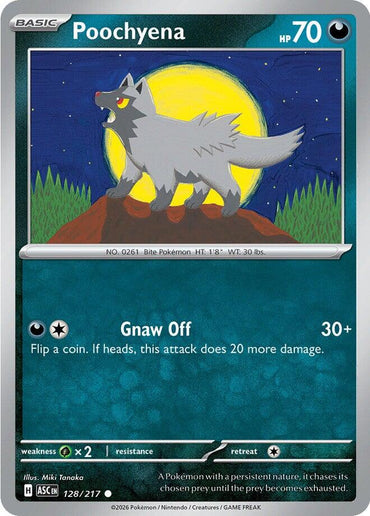 Poochyena (128/217) [Mega Evolution: Ascended Heroes]