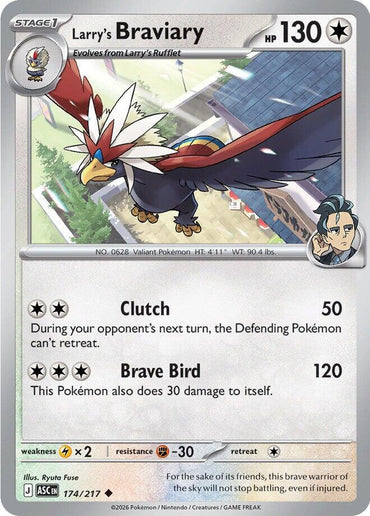Larry's Braviary (174/217) [Mega Evolution: Ascended Heroes]