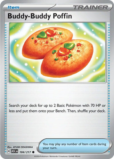 Buddy-Buddy Poffin (184/217) [Mega Evolution: Ascended Heroes]