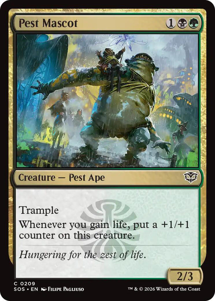 Pest Mascot [Secrets of Strixhaven]