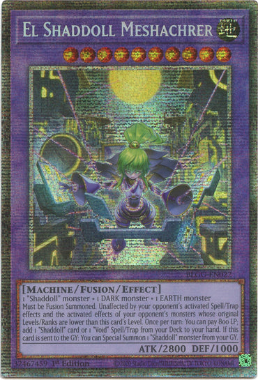 El Shaddoll Meshachrer (Starlight Rare) [BLGG-EN022] Starlight Rare