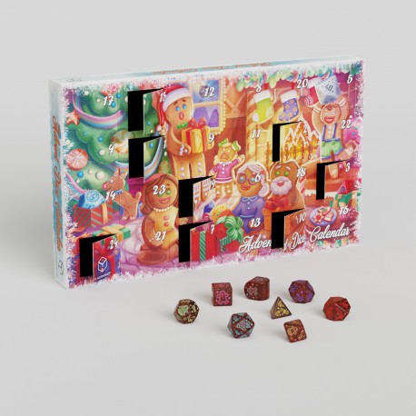 A Workshop: 2025 Advent Dice Calender