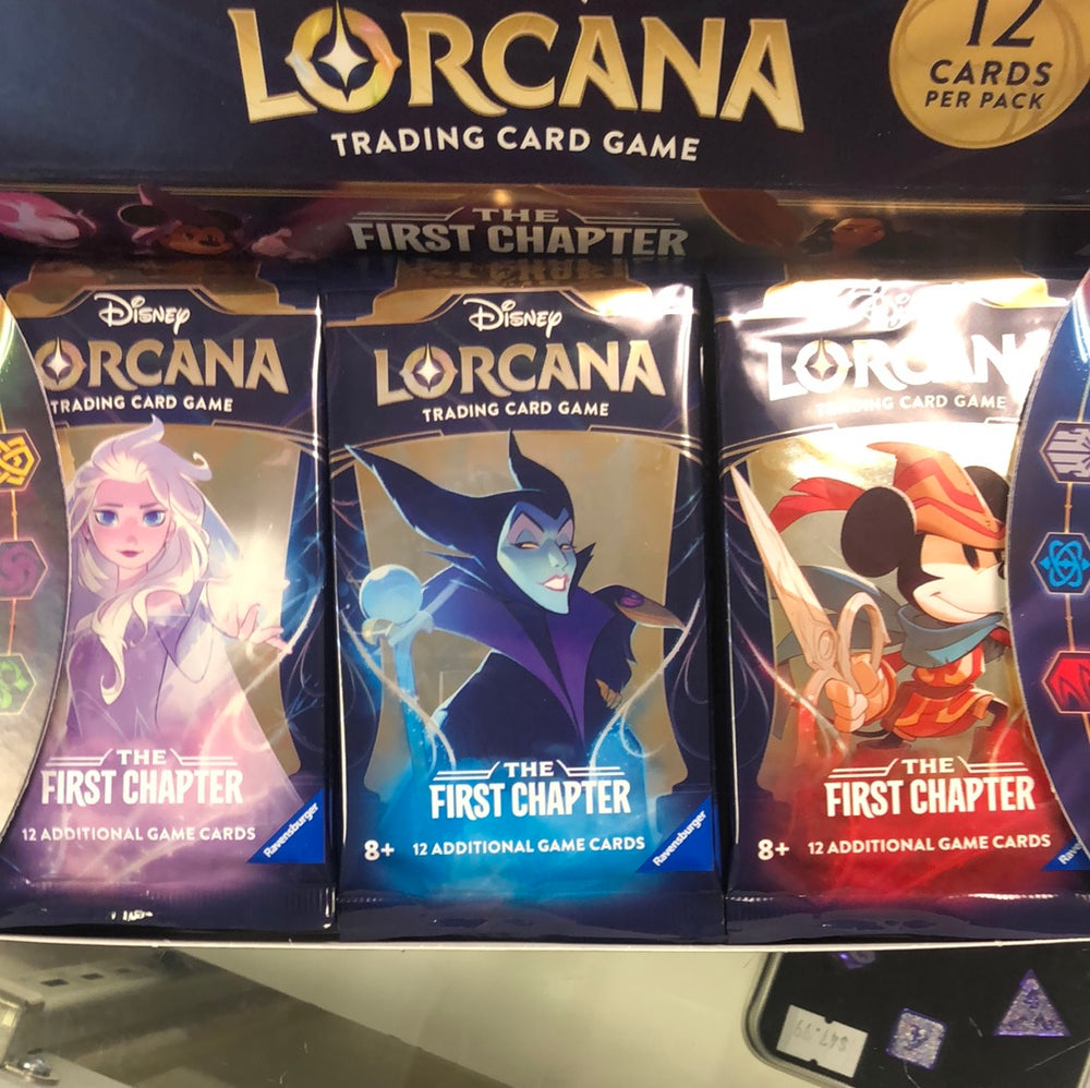 Lorcana the first chapter booster pack