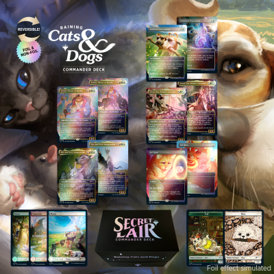 Secret Lair Deck: Raining Cats and Dogs (Unopened)