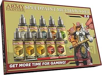 The Army Painter: Speed Paint 2.0 - Metallics Set