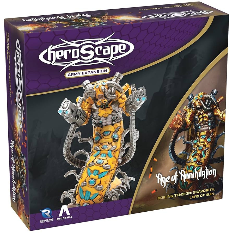 Heroscape: Scavorith, Lord of Ruin Unpainted