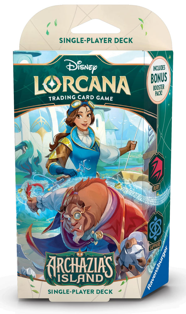 Disney Lorcana: Archazia's Island - Single-Player Deck (Ruby/Sapphire)